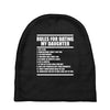 rules for dating my daughter Baby Beanies