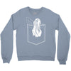 pocket samara Crewneck Sweatshirt