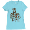 the evolution of groot Ladies Fitted T-Shirt