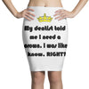 dentist crown Pencil Skirts