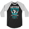 autism dad 3/4 Sleeve Shirt