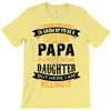 Super Cool Papa Of A Freaking Awesome Daughter T-Shirt