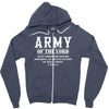 Army Of The Lord Christian T Shirts Bible Verse Zipper Hoodie