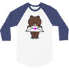 brown 3/4 Sleeve Shirt