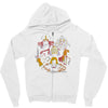 battle of the masters Zipper Hoodie