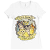 cats against cat calls Ladies Fitted T-Shirt