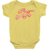 c'est la vie neon slogan Baby Onesie
