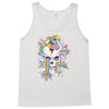flying rainbow skull island Tank Top