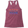 math club hippie hipster Racerback Tank