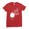 crazy cow Ladies Fitted T-Shirt
