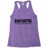 boar hunting tex Racerback Tank