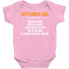 September Girl Hated By Many Baby Onesie