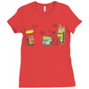 seasons greetings Ladies Fitted T-Shirt