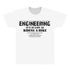 engineering it's as easy as riding a bike All Over Men's T-shirt