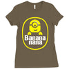 banana minion Ladies Fitted T-Shirt