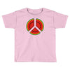 watermelon peace sign Toddler T-shirt