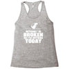 Internet Is Broken - So I am Outside Today Racerback Tank