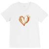 heard colors V-Neck Tee