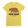 Papa Bear Ladies Fitted T-Shirt