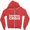 existential crisis Zipper Hoodie