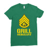 grill sergeant military Ladies Fitted T-Shirt