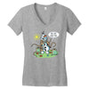 warm hugs Women's V-Neck T-Shirt