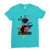 who loves doberman Ladies Fitted T-Shirt