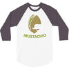 mustachio 3/4 Sleeve Shirt