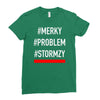 stormzy #merky Ladies Fitted T-Shirt
