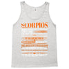 Scorpios Difficult Ones To Understand Zodiac Tank Top