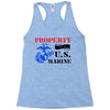Property of a U.S. Marine Racerback Tank