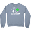 chillkrote smoke weed punk gras Crewneck Sweatshirt