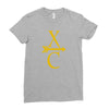 cross country running Ladies Fitted T-Shirt