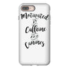 motivated by caffeine and canines iPhone 8 Plus