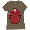 Ugandan Knuckles Ladies Fitted T-Shirt