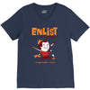 enlist V-Neck Tee