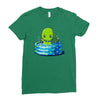 call of the kiddie pool Ladies Fitted T-Shirt