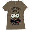 i'm t shirt rick! Ladies Fitted T-Shirt
