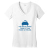 police humor Women's V-Neck T-Shirt