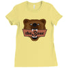 the bear Ladies Fitted T-Shirt