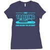 trolling before the internet Ladies Fitted T-Shirt