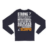 Strong Independent Motivated Scorpio Long Sleeve Shirts