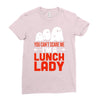 lunch lady Ladies Fitted T-Shirt
