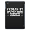 profanity spoken here iPad Mini