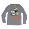 This Girl Loves Her Golden Long Sleeve Shirts
