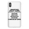 Smartass July Girl iPhoneX