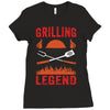 Grilling Legend Ladies Fitted T-Shirt