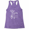 she wants the d black Racerback Tank