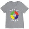 simon says funny V-Neck Tee