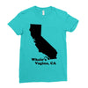 Whale's Vagina CA Ladies Fitted T-Shirt